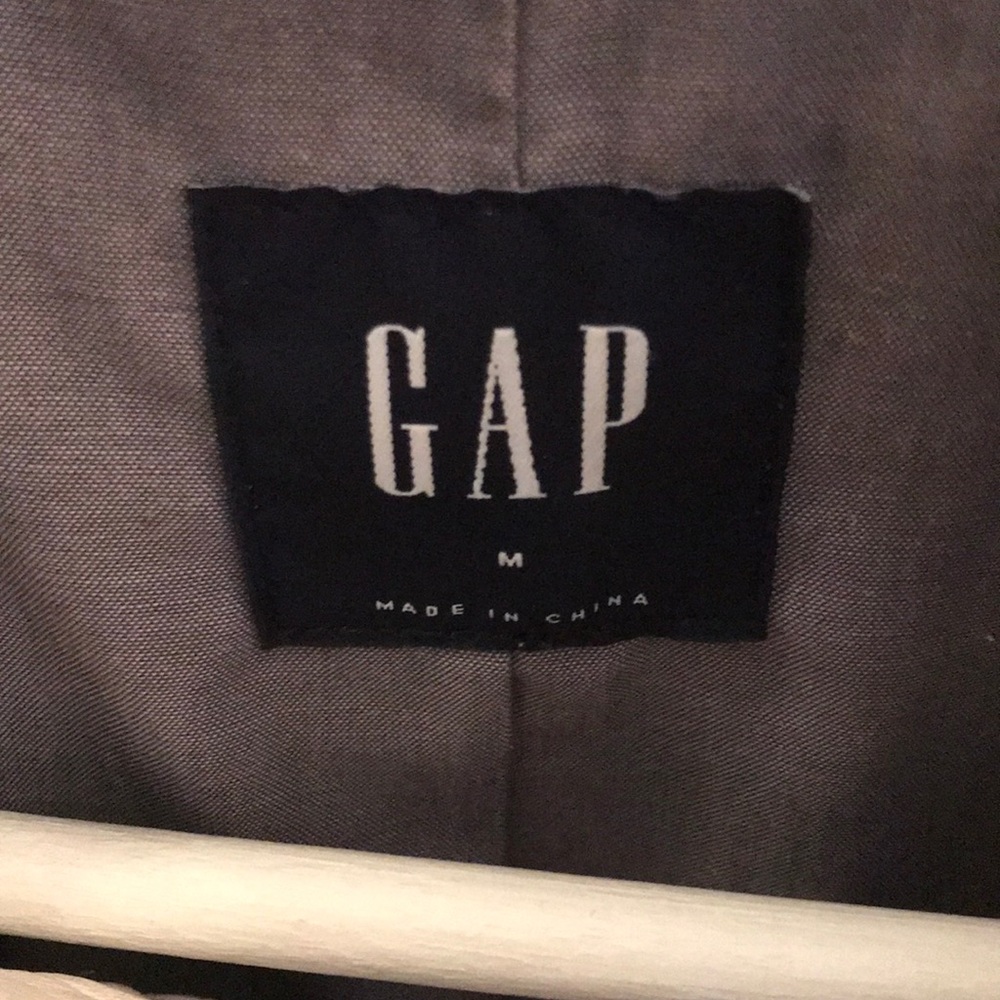 Gap Genuine Leather Jacket, Size Medium - image 3
